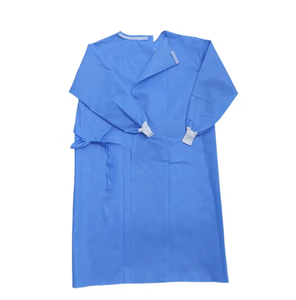 Blouse chirurgicale jetable de haute qualité, stérilisée à l'oxygène stérile, certifiée ISO/CE MDR, durée de conservation de 3 ans, pour la santé. - Product Image 1