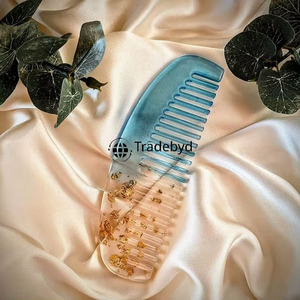 Peigne en résine professionnel Tradebyd, outil de coiffage anti-frisottis pour femmes, hommes et experts en salon - Product Image 6