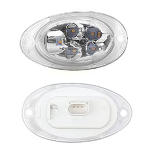2 Pezzi Luci Laterali/Indicatori di Direzione a LED con Lente Trasparente per Cabina Anteriore, per Camion 2008-2017 - Product Image 2