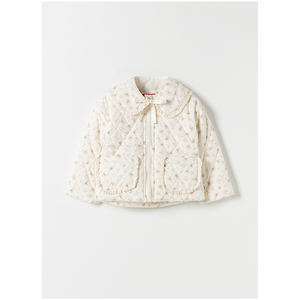 Chaqueta Acolchada Coreana OZKIZ para Niñas, Cortavientos, Moda de Invierno para Niños de 2 a 6 Años, Chaqueta con Flores Románticas al por Mayor - Product Image 1