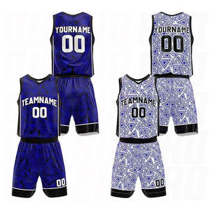 Uniforme de Baloncesto Deportivo de Secado Rápido con Logotipo Personalizado, Conjunto de Camiseta y Pantalones Cortos Transpirables de Alto Rendimiento - Product Image 1