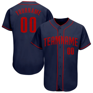 Personalized Baseball Shirt Attached Sublimation And Applique Embroidery <b>Athletic</b> Uniform - Product Image 2