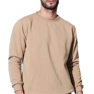 OEM <b>Men's</b> Casual <b>Pullover</b> Sweatshirt Long Sleeve Crew Neck Fashion Apparel with Custom Logo Service - Product Image 6