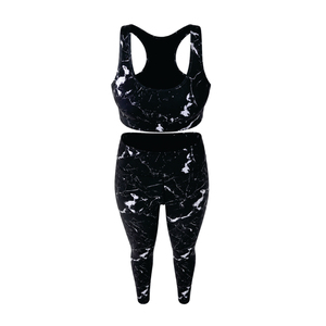 New Sportswear Seamless Knitted Workout Clothing Butt Lift Sports Leggings 2 Piece <b>Set</b> Gym Fitness <b>Yoga</b> <b>Sets</b> for Women - Product Image 4