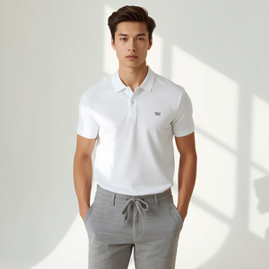 Camiseta Polo de Algodón Clásica de Manga Corta para Hombre y Mujer con Personalización OEM ODM - Product Image 3