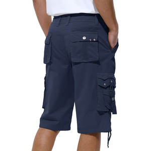 Pantalones Cortos Deportivos para Hombre de Primera Calidad, Transpirables, de Secado Rápido, para Gimnasio y Entrenamiento, Color Azul Marino - Product Image 4