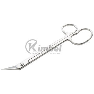 Tijeras de manicura de acero inoxidable de alta calidad con punta afilada para el cuidado de las uñas y cutículas. - Product Image 3