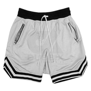 Pantalones Cortos Deportivos de Cintura Media para Hombre, Transpirables, de Spandex y Algodón, para Yoga, Fitness, Entrenamiento, Ropa Deportiva Informal, Color Personalizado, Servicio OEM - Product Image 6