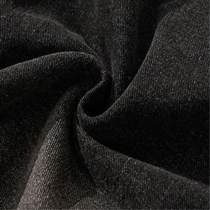 Pantalones Cortos Cargo Negros para Hombre, Cintura Elástica con Cordón, Estilo Casual, Color Sólido, Transpirables, Diseño de Bolsillos, Secado Rápido - Product Image 3