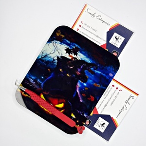 Haute qualité Halloween thème acrylique Extension de cils palette nouveauté outil en plastique colle cils tuile prix de gros - Product Image 1