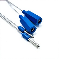 Sello de Seguridad de Cable Metálico a Prueba de Manipulaciones, Personalizado, Desechable, de Acero, para Camiones, Muestra Gratuita YSD