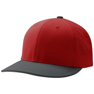 Gorra de Béisbol Bicolor Blanca y Azul Rey de Alto Rendimiento con Visera Curva, Paneles de Malla Transpirable y Logotipo Personalizado - Product Image 3
