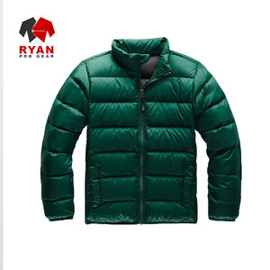 เสื้อแจ็คเก็ตพัฟเฟอร์คุณภาพสูงแบบสั่งทำพิเศษสำหรับผู้ชาย วัยรุ่น และเด็ก  ออกแบบสีและโลโก้ได้ตามต้องการ ป้องกันรอยยับ - Product Image 1