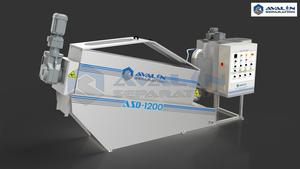 เครื่องกรองน้ำแบบสกรู Avalon Separation ASD-1200 กำลังการกรอง 500 ลิตร/ชม. - 40000 ลิตร/ชม. พร้อมมอเตอร์ 380V - Product Image 2