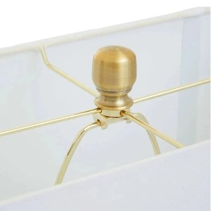 Lampe de table d'appoint en marbre de qualité supérieure, dotée d'une forme architecturale, d'une éclairage chaleureux et d'un charme décoratif haut de gamme pour la maison - Product Image 4