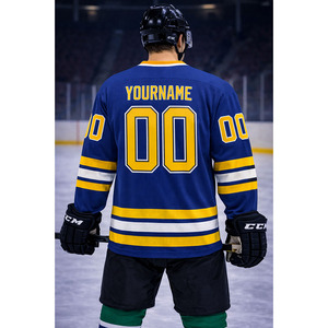 Maillot de hockey Ekin Impex en polyester de haute qualité, avec patchs colorés sublimés, personnalisable, pour équipes professionnelles, avec étiquettes privées sur mesure - Product Image 3