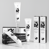 Gel Anti-Rontok Rambut Kacang Hitam Madu Profesional Organik Pelembap Ringan Serum Perawatan Pertumbuhan Rambut