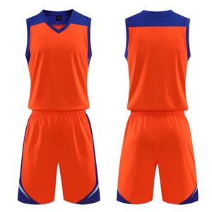 Men's White <b>Navy</b> Basketball Jersey Set Sleeveless Tank <b>Top</b> Shorts 100% Polyester Moisture Wicking Elastic Waist Athletic Fit - Product Image 5