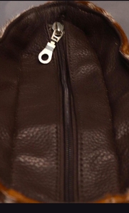 Pochette de luxe pour femme en cuir véritable, design personnalisé, fermeture éclair, grande capacité, bandoulière amovible – Nouveauté très prisée - Product Image 2