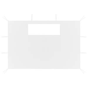 Parois latérales blanches pour gazebo en 2 parties avec fenêtres, accessoires de tente en tissu Oxford, utilisation extérieure estivale - Product Image 2
