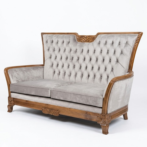 Furniture Convertible <b>Sofa</b> <b>Beds</b> Made Solid Teak Wood Soft Foam Lining Modern Stylish Design for Living Room Bedroom Eco-Friendly - Product Image 3