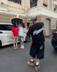 Camisetas Unisex Extra Grandes 100% Algodón, Impresión Serigráfica, Bordado 3D, Tela Waffle Ecológica, Personalizables, Hechas en Vietnam - Product Image 3