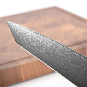 Cuchillo de Chef de Acero Inoxidable de Primera Calidad con Mango de Madera, el Mejor Cuchillo de Cocina - Product Image 4