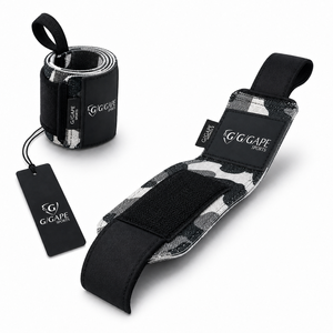 GAPE SPORTS Attelle de poignet réglable antidérapante pour musculation, unisexe, avec fermeture auto-agrippante, vente en gros - Product Image 3