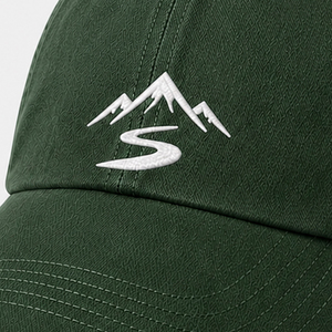 <b>Mountain</b> Embroidered Dad Hat High Quality OEM ODM Wholesale Pakistan Made Vintage Cotton <b>Mountain</b> Dad <b>Cap</b> Custom Embroidery - Product Image 4