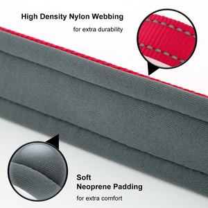 Collier pour chien en nylon tactique rembourré et réglable de 2 pouces, robuste, avec poignée et rivets imprimés – Offre Spéciale - Product Image 4