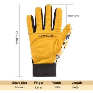 Gants de jardinage personnalisés avec logo OEM/ODM, résistants à l'usure, paume renforcée, confortables, pour le travail au jardin, fabrication en usine - Product Image 2