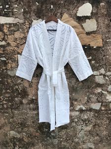 เสื้อแจ็กเก็ตยาวผ้าฝ้ายระบายอากาศสำหรับผู้หญิง, เสื้อแจ็กเก็ตยาวผ้าฝ้ายสีขาวระบายอากาศได้ดีสำหรับใส่ในฤดูใบไม้ร่วงผ้าทอ - Product Image 2