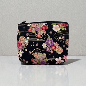 กระเป๋าซิปสไตล์ญี่ปุ่นพร้อมกระเป๋าเดินทางความจุขนาดกลางผ้าฝ้าย - Product Image 1
