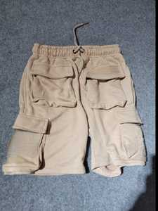 Personnalisé 100% coton extérieur hommes décontracté solide Shorts broderie personnalisée hommes Baggy Jorts été Streetwear Vintage Shorts hommes - Product Image 6