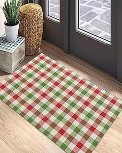 Alfombra de Entrada a Cuadros, de Algodón, Negra y Blanca, para Baño y Cocina, del Mejor Fabricante - Product Image 3