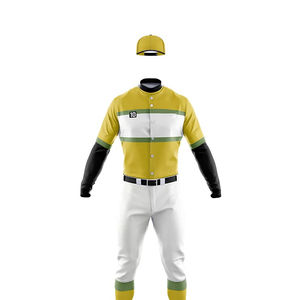 Nuevo Diseño de Uniforme de Béisbol para Equipo, de Alta Calidad para Entrenamiento, Uniformes de Béisbol al por Mayor - Product Image 3