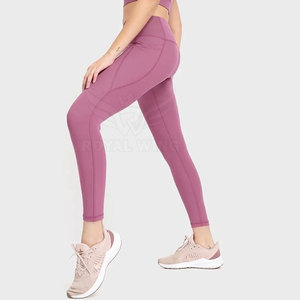 Leggings de fitness pour femmes fabriqués en usine, best-sellers, personnalisés, 100% coton, respirants, écologiques, de haute qualité, uniques - Product Image 4