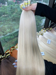 Extensiones de Cabello Natural Liso de 100 Gramos, Envío Rápido, Cabello Humano Virgen Vietnamita, Todas las Longitudes, Puntas Doblemente Reforzadas - Product Image 6