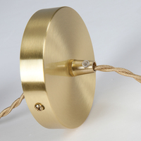 MEEROSEE Lampe de chevet en marbre Suspension nordique Lustre d'îlot de cuisine en cuivre minimaliste moderne 400kG5017