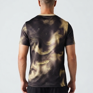 Camiseta de tela fresca para hombre, tela suave al tacto, material elástico y moderno, camiseta popular de tela tipo Ringer para hombre - Product Image 2
