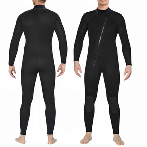 Men's Full <b>Wetsuit</b> | 3mm Neoprene Long Sleeve Diving Suit | Reinforced Knee Pads | Factory Direct Wholesale - Product Image 1