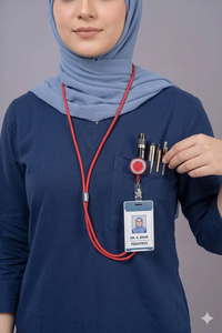 High Quality Woven Muslim Nursing Scrub Uniform Set for Women Hospital Use Custom Logo Print Scrubs Hot Selling for Sale - Product Image 4