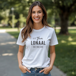 Camiseta Personalizable para Mujer, de Algodón, Casual, de Manga Corta, con Estampado Moderno, con Servicio OEM ODM - Product Image 4