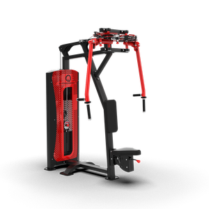 Machine à Pectoraux Double Réglable Robuste avec Construction en Acier pour Entraînement des Bras et du Torse - Système à Poids pour Salle de Sport Commerciale - Product Image 5