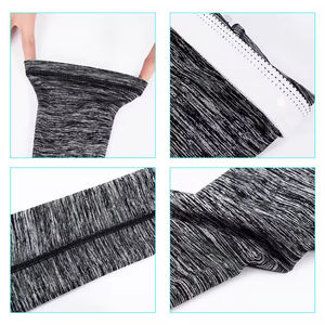 Manches de cyclisme OEM personnalisées anti-UV, rafraîchissantes, absorbant la transpiration, 100 % polyester, légères et respirantes - Product Image 5