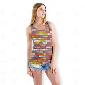 เสื้อกล้ามผู้ชายคุณภาพสูง น้ำหนักเบา ผ้าฝ้ายนุ่ม ระบายอากาศได้ดี แห้งเร็ว เป็นมิตรกับสิ่งแวดล้อม ลายพิมพ์ - Product Image 4