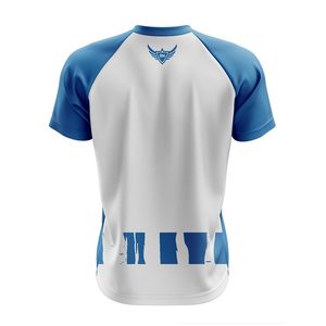 T-shirts unis à séchage rapide et col en V pour hommes, de qualité supérieure, à manches courtes, vente en gros, vierges, personnalisables avec logo - Product Image 4