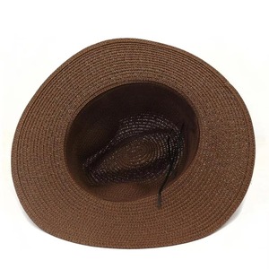 Chapeau de paille tendance pour femme, à large bord, léger, respirant, protection solaire pour l'été et la plage, qualité supérieure - Product Image 2