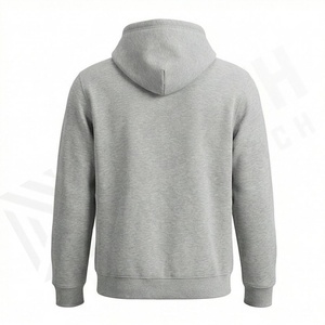 Sweat-shirts en polyester en gros, 300 GSM, qualité supérieure, prix d'usine, confortables, doux, logo personnalisé, vêtements chauds en gros - Product Image 2