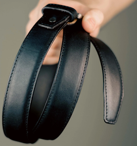 Cinturones de Cuero Vacuno Hechos a Mano de Alta Gama con Hebillas Automáticas de Acero al Carbono, Logotipo Personalizado, Estilo Casual - Product Image 4